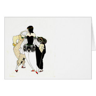 Cartão Ilustração do Masque da Morte Vermelha