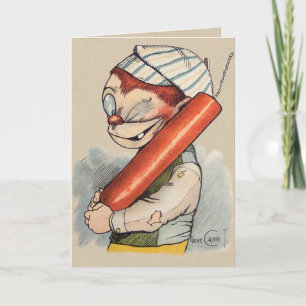 Cartão Ilustração Gene Carr de 4 de julho