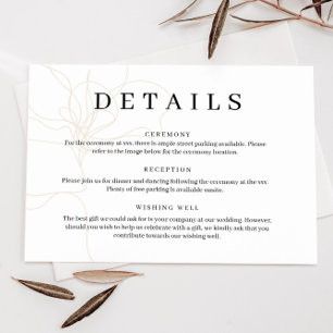 Cartão ilustrado para flores desenhadas à mão