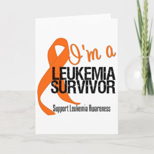 Cartão I'm a Leukemia Survivor
