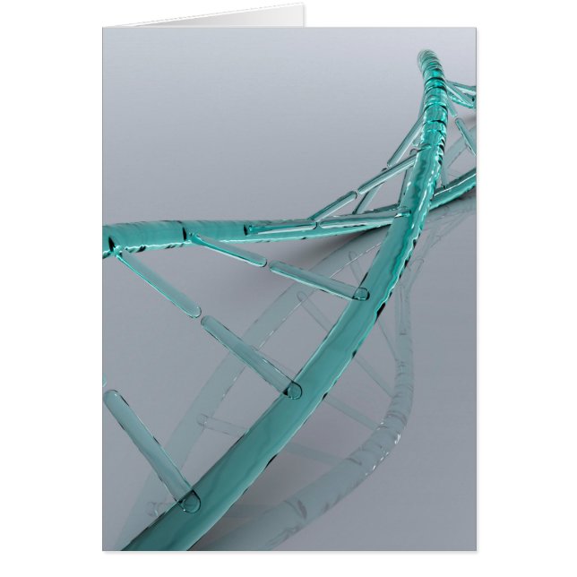 Cartão Imagem Conceitual Do ADN 3 (Frente)