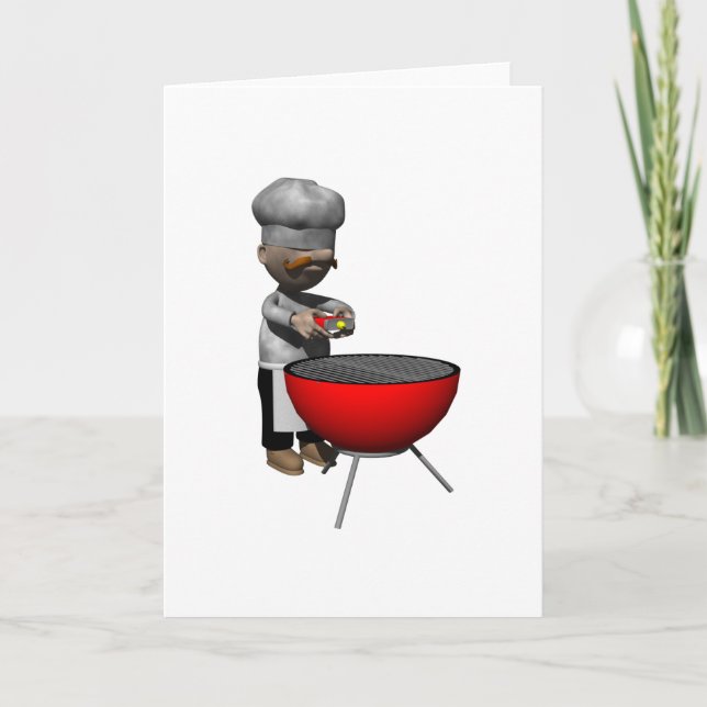 Cartão Imagem de Cookout (Frente)