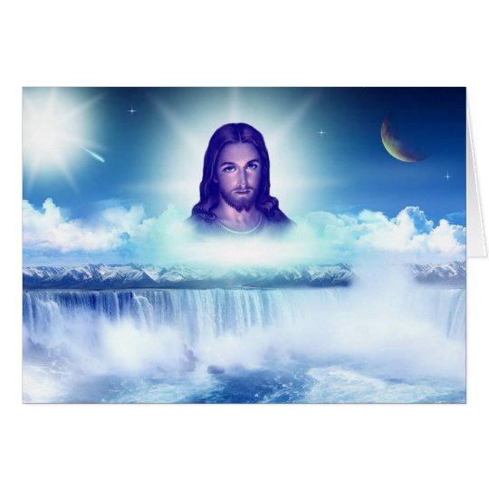 Cartão imagem de jesus