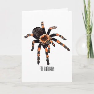 Cartão Imagem do desenho de Tarantula