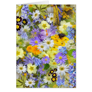 Cartão imagens com flores