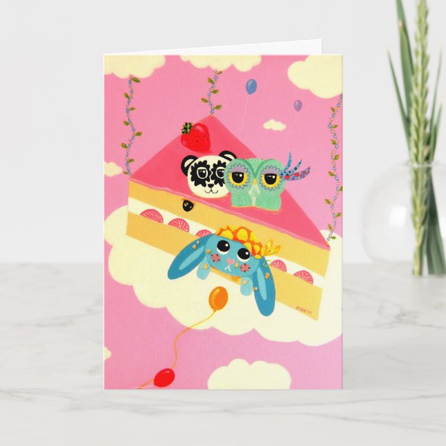 Cartão Imaginação deliciosa (Frente)