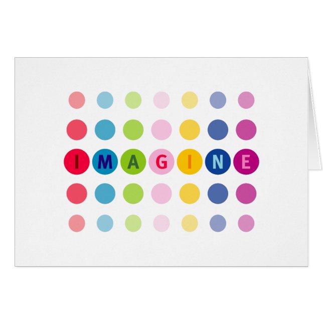 Cartão Imagine (Frente Horizontal)