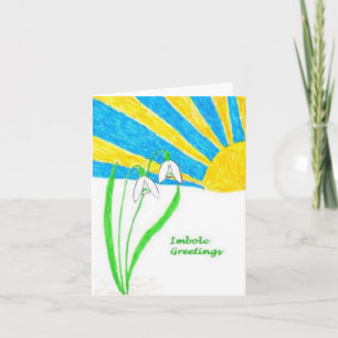 Cartão Imbolc Greetings Card (small)