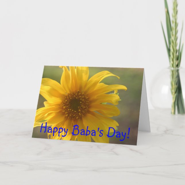 Cartão IMG_0479, o dia do babá feliz! (Frente)