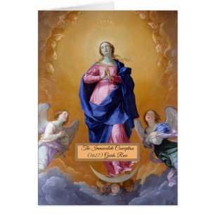 Cartão Immaculate Conception