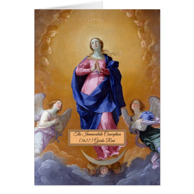Cartão Immaculate Conception (Frente)