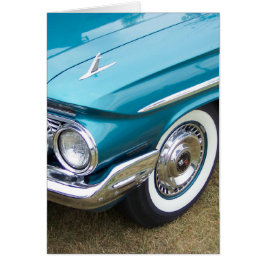 Cartão impala clássico velho do carro