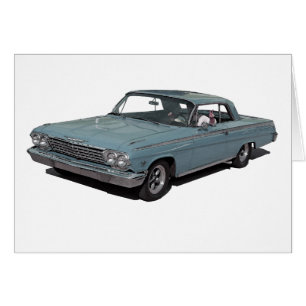 Cartão Impala do azul de gelo 62