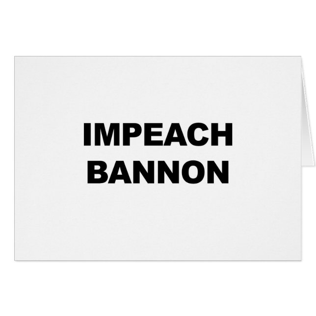 CARTÃO IMPEACH BANNON (Frente Horizontal)