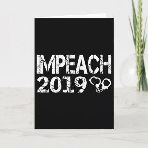 Cartão Impeach Contra Trump Ele Não É Meu Presidente