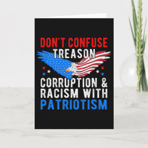 Cartão Impeachment Trump Traição Corrupção Racismo Dizend