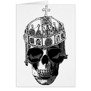 Cartão Imperador bizantino inoperante com óculos de sol