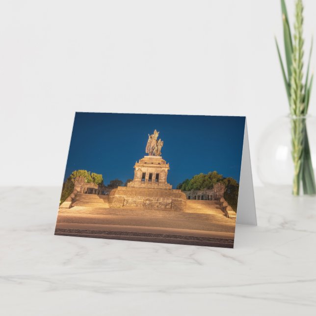 Cartão Imperador William Koblenz (Frente)