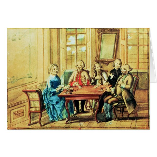 Cartão Imperatriz Maria Teresa de Áustria (Frente Horizontal)