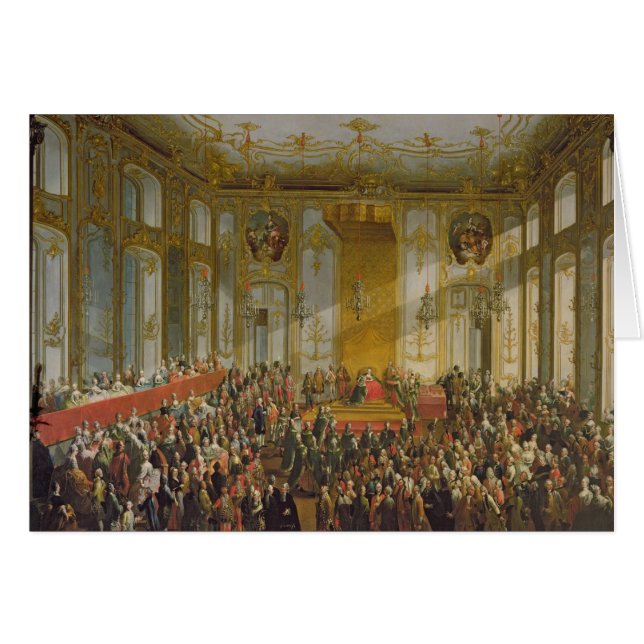 Cartão Imperatriz Maria Theresa (Frente Horizontal)