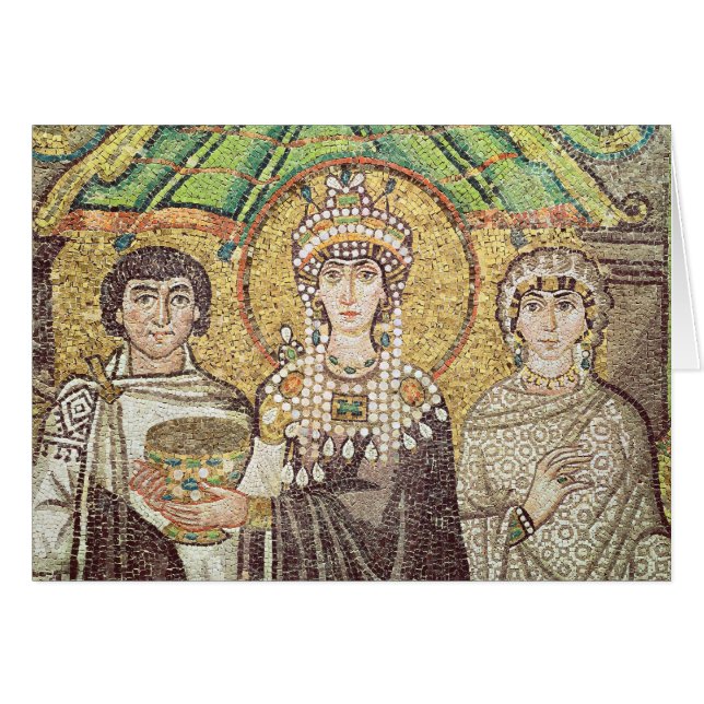 Cartão Imperatriz Theodora (Frente Horizontal)