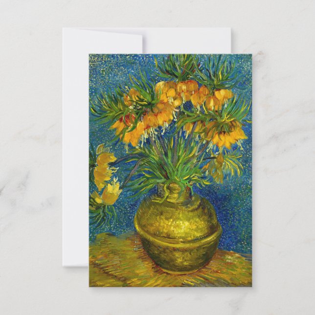 Cartão Imperial de Fragmentos Van Gogh (Frente)