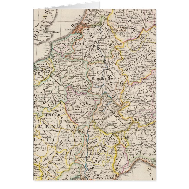 Cartão Império Carolingiano (Frente)