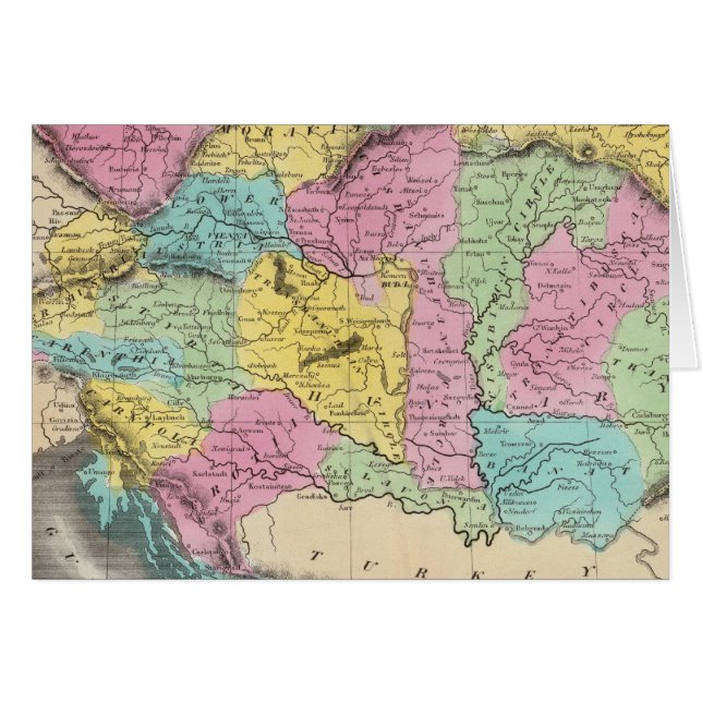 Cartão Império Da Áustria (Frente Horizontal)