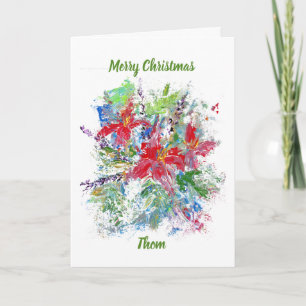 Cartão Importância da família, perda sobrevivente persona