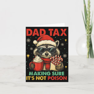 Cartão Imposto do Papai Garantindo que não é o Natal do G
