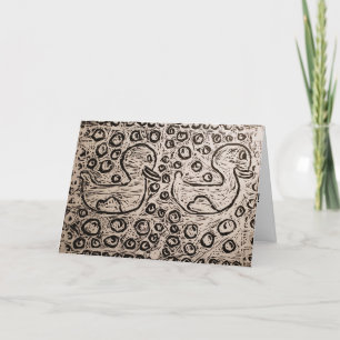 Cartão Impressão B-Day do Laboratório Little Corey