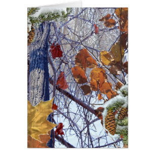 Cartão Impressão da Camuflagem de Inverno da Primeira Nev