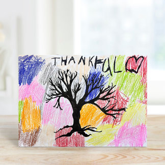 Cartão Impressão de Arte Personalizada para Crianças