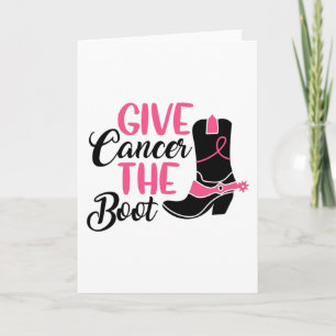 Cartão Impressão de Consciência do Cancer da Mama