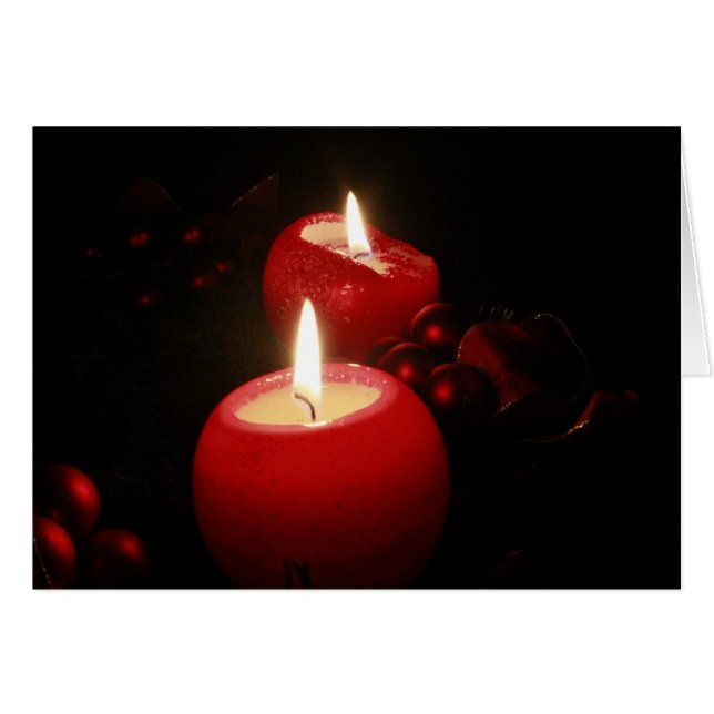 Cartão Impressão de Natal n.o 1 (Frente Horizontal)