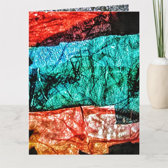 Cartão Impressão de Reciclado de de de de placa de saudaç (Frente)