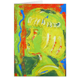 Cartão Impressão de superfície impressionante, cor de lar