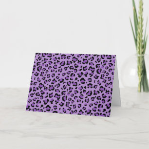 Cartão Impressão Leopardo, Manchas Leopardo, Leopardo Rox