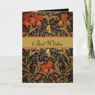 Cartão Impressão Vintage William Morris 3