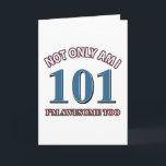 Cartão Impressionante engraçado em 101 designs do<br><div class="desc">Impressionante engraçado em 101 designs do aniversário</div>