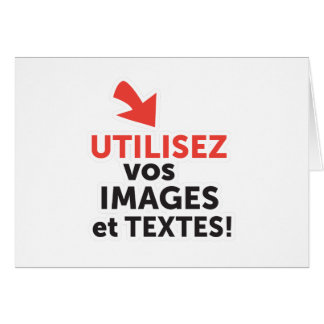 Cartão Imprimir seus designs online DIY em Português