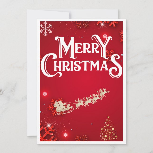 Cartão Imprimível de Saudações da Estação, Feriado (Frente)