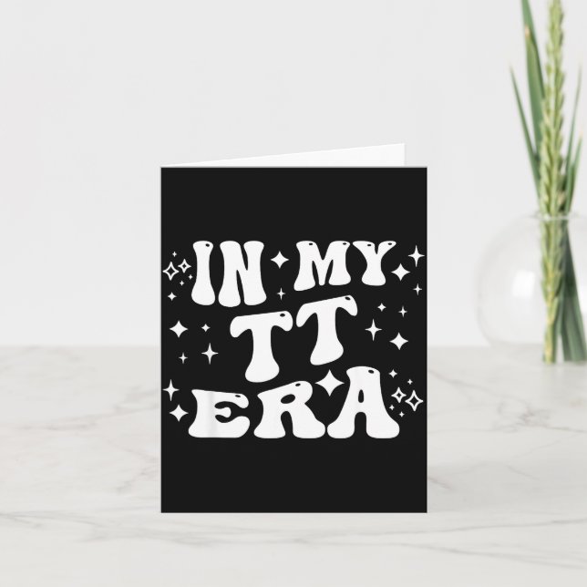 Cartão In My Tt Era Grandma Auntie Family Nickname  (Frente)