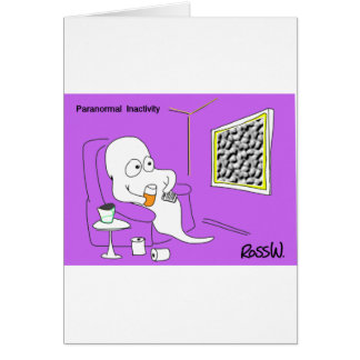Cartão Inactividade Paranormal