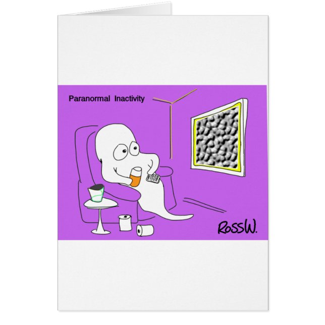 Cartão Inactividade Paranormal (Frente)
