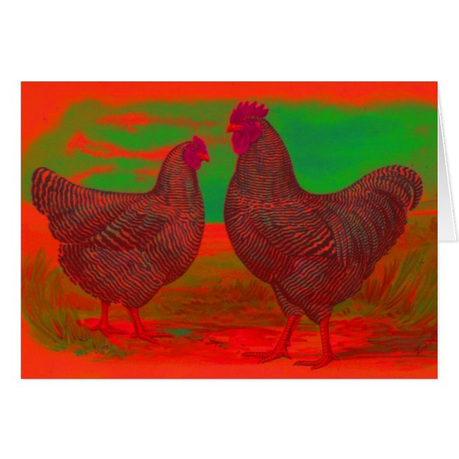 Cartão Incêndio sanguíneo (Frente Horizontal)