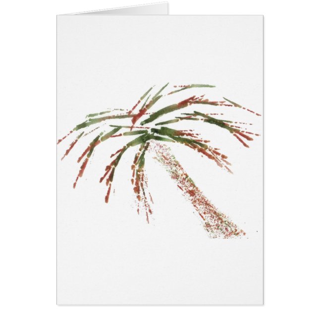 Cartão Inclinando a palma (Frente)