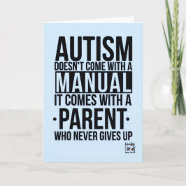 Cartão Inclusão é Importante - Autismo