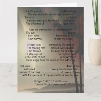 Cartão Incondicional para sempre