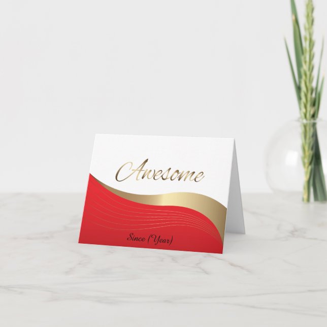 Cartão Incrível (Frente)